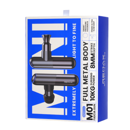 Massage Device, Therapy Tool - REMAX RS-M01 Fascia Massage Gun - Black, wholesale price