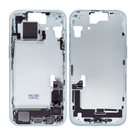 Chassis iPhone 15 Bleu sans Vitre Arrière | EasyMobile