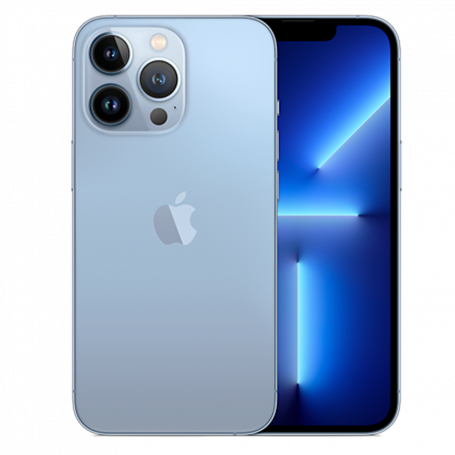 Smartphone Apple, Téléphone - iPhone 13 Pro 128 Go Bleu Sierra - Grade A avec boîte et accessoire, prix de gros.