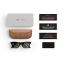 Sunglasses, Eyewear - AI Ray Ban Meta Wayfarer Glasses - GEN 1 - G15 Green - Standard, wholesale price