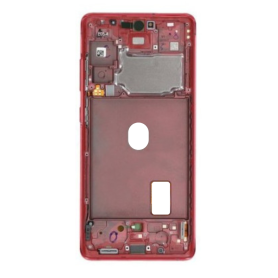 Châssis, Cadre - Châssis Samsung Galaxy S20 FE (G780F/G781B) Rouge, prix de gros.