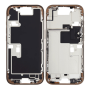 Replacement Frame - iPhone 16 Pro Max Back Frame without Rear Glass without Battery Titanium Sand eSIM US (Original Disassembled