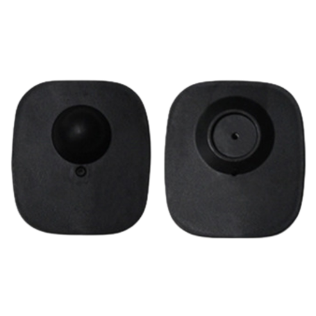 Dispositifs de Sécurité, Étiquettes - Badges Antivol compatible EAS RF 8,2 MHz 48 x 42 mm avec goupille - 1000Pcs, prix de gros.