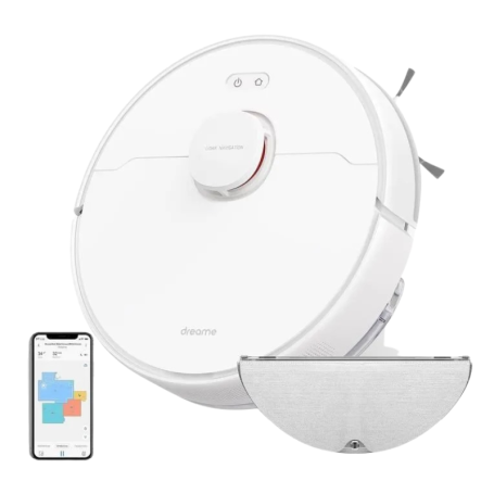 Aspirateur, Nettoyeur - Aspirateur Robot Dreame D9 Blanc - Occasion avec Boîte et Accessoires, prix de gros.