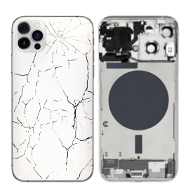 Pièces Téléphones - Châssis Complet iPhone 13 Blanc - Connecteur de Charge sans Batterie (Origine Demonté) - Cassé, prix de gros