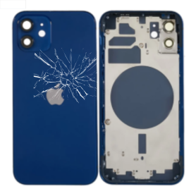 Cadre, Structure - Châssis Vide iPhone 12 Pro Bleu (Origine Demonté) - Cassé, prix de gros.