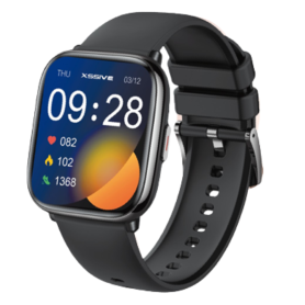 XSSIVE Smartwatch XSS-SW9B – HD AMOLED Display Black | Premium Wearable Tech