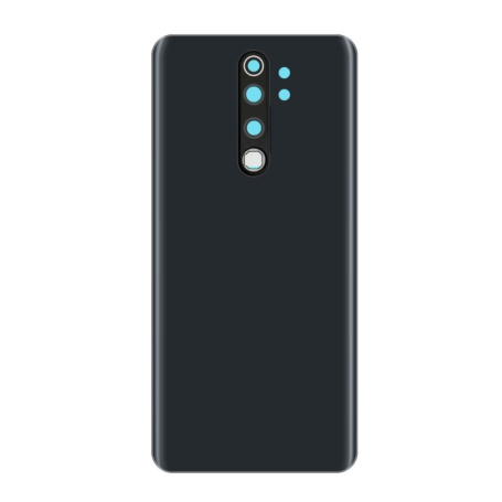 Dos, Coque arrière - Vitre arrière Xiaomi Redmi Note 8 Noir (Original Démonté) - Grade A, prix de gros.