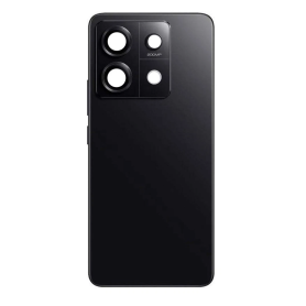 Dos, Coque - Vitre arrière Xiaomi Redmi Note 13 5G Noir (Original Démonté) - Grade A, prix de gros.