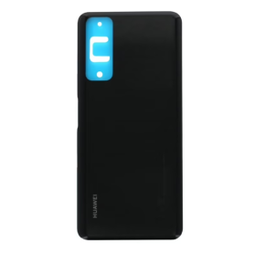 Dos, Couvercle - Vitre Arrière Huawei P Smart 2021 Noir sans Contour Lentille (Original Démonté) - Grade A, prix de gros.