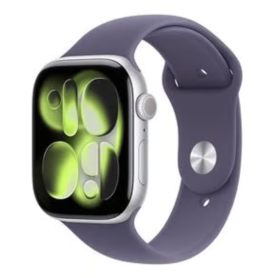 Smartwatch, Wearable - Apple Watch Series 11 GPS Smartwatch 46mm Silver Aluminum with M/L Sport Band - New, wholesale price