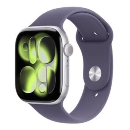 Smartwatch, Wearable - Apple Watch Series 11 GPS Smartwatch 46mm Silver Aluminum with M/L Sport Band - New, wholesale price