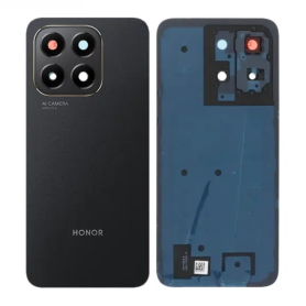 Back Glass, Rear Cover - Honor X8b Rear Glass (Original Disassembled) Black - Grade A, wholesale price