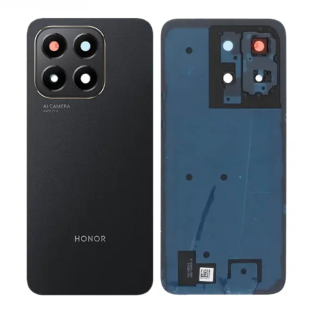 Back Glass, Rear Cover - Honor X8b Rear Glass (Original Disassembled) Black - Grade A, wholesale price