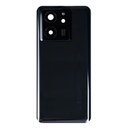 Back Glass - Xiaomi 13T Rear Window Black (Original Disassembled) - Grade A, wholesale price