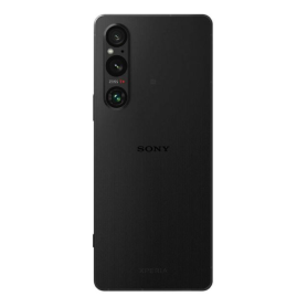 Dos en Verre, Couverture Arrière - Vitre arrière Sony Xperia 1V Noir (Original Démonté) - Grade A, prix de gros.