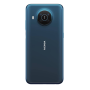 Back Glass, Rear Cover - Nokia X20 Blue Rear Glass Without Lens Frame (Original Disassembled) - Grade A, wholesale price