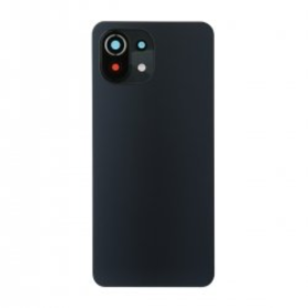 Dos, Couvercle, Panneau - Vitre Arrière Xiaomi Redmi Note 11 Lite 5G NE Noir (Original Démonté) - Grade A, prix de gros