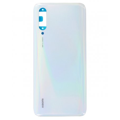 Back Glass, Rear Cover - Xiaomi Mi 9 Lite White Back Glass Without Logo + Adhesive, wholesale price