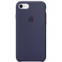 Silicone Case iPhone 7 / 8 / SE2020 Midnight Blue (Apple)