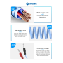 Data Cable, Charging Cord - SUNSHINE SS-905H SE Android Phones Serial Power Cable, wholesale price