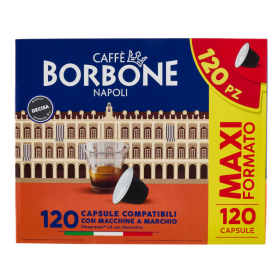 Capsules, Dosettes - Coffee Capsules Borbone Napoli Miscela Decisa - Taille standard française Nespresso L'OR - 120pcs, prix de