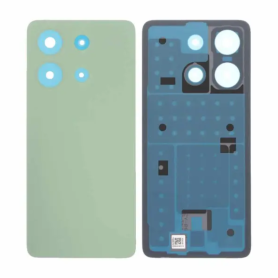 Back Glass, Rear Cover - Xiaomi Redmi Note 13 4G Green Back Glass Without Lens Frame (Original Disassembled) - Grade A, wholesal