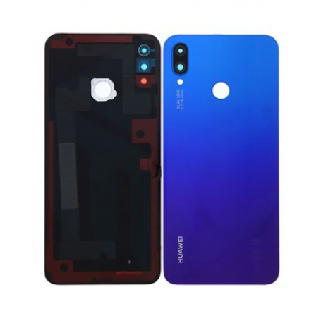 Vitre arrière HUAWEI P Smart Plus 2019 Bleu Avec Adhesif