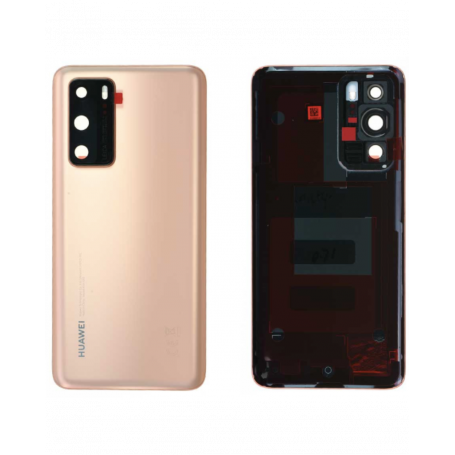 Vitre arrière HUAWEI P40 Or Avec Adhesif