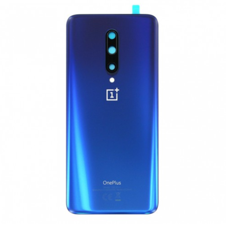 Back Glass - Rear Glass One Plus 7 Pro Blue (Original Disassembled) - Grade A, wholesale price