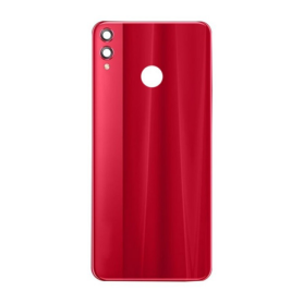 Rear Cover - Huawei Honor X8 Red Rear Glass (Original Disassembled) - Grade A, wholesale price