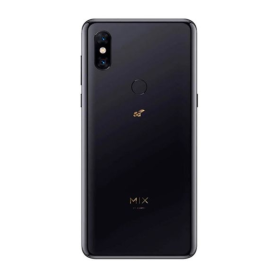 Dos, Coque - Vitre Arrière Xiaomi Mi Mix 3 5G sans Contour lentille Noir (Original Démonté) - Grade A, prix de gros.