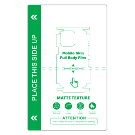 TPH Matte Back Protector Film Green Series G36 - 5 Pcs Back Protector, Rear Cover - TPH Matte Back Protector Film Green Series G36 - 5 Pcs, wholesale price