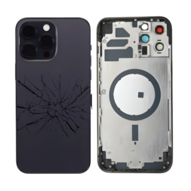 Mobile Frame - copy of Chassis Empty iPhone 14 Pro Black (Origin Disassembled) - Grade B, wholesale price
