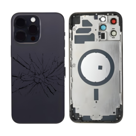 Mobile Frame - copy of Chassis Empty iPhone 14 Pro Black (Origin Disassembled) - Grade B, wholesale price