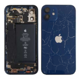 Parts, Components - iPhone 12 Blue Full Frame - Charging Connector Without Battery (Original Disassembled) - Broken, wholesale p