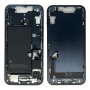 Mobile Phone Parts - iPhone 14 Black Chassis - Without Charging Connector + Battery without Rear Glass (Original Disassembled) -