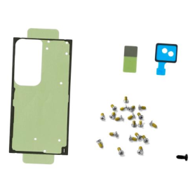 Vitre arrière, Dos - Adhésif Kit de réparation du cache batterie pour Samsung Galaxy S23 Ultra (SM-S918B) - GH81-24723A, prix de