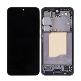 Écran, Display - Ecran Complet Samsung Galaxy S25 (S931B) Noir Avec Châssis, prix de gros.