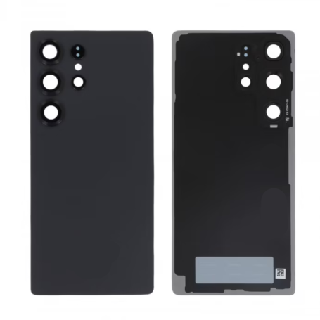 Rear Cover - Galaxy S25 Ultra Titanium Jet Black (S938B) Back Glass (No Logo), wholesale price