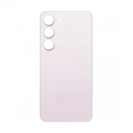 Back Glass, Rear Cover - Vitre Arrière Samsung Galaxy S23 (S911B) Sans Contour Lentille Lavande (Original Démonté) - Grade A, wh