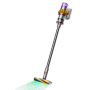 Nettoyeur, Aspirateur sans fil - Aspirateur Balai DYSON V15 Detect Absolute Nickel - Jaune - Occasion avec Boîte et Accessoires,