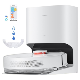 Xiaomi Mi Robot Vacuum X10 Intelligent Robot Vacuum and Mop - White - Used with Box and Accessories Robotic Cleaner, Floor Sweeper - Xiaomi Mi Robot Vacuum X10 Intelligent Robot Vacuum and Mop - White - Used with Box and Accesso