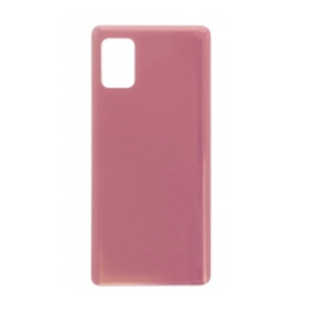 Dos, Plaque, Panneau - Vitre arrière Samsung Galaxy A51 (A515F) Sans Contour lentille Roze (Original Démonté) - Grade A, prix de