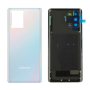 Rear Cover - Samsung Galaxy S10 Lite White Rear Glass Without Lens Frame (Original Disassembled) - Grade A, wholesale price