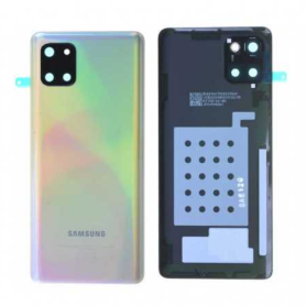 Rear Cover - Samsung Galaxy Note 10 Lite (N770F) Silver Rear Glass (Original Disassembled) - Grade A, wholesale price