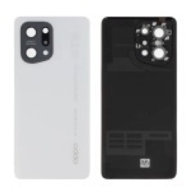 Oppo Find X5 White Rear Glass (Original Removed) - Grade A Back Glass, Rear Cover - Oppo Find X5 White Rear Glass (Original Removed) - Grade A, wholesale price