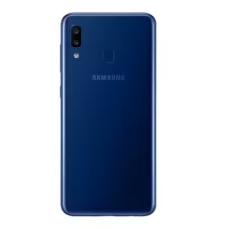Coque, Dos - Vitre arrière Samsung Galaxy A20 (A207F) Bleu (Original Démonté) - Grade A, prix de gros.