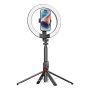 Selfie Accessory, Tripod - XSSIVE XSS - SELFIE - RL02 Selfie Stick Tripod with Ring Light, wholesale price