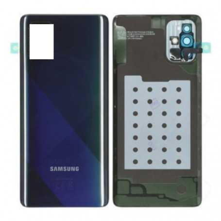 Back Glass - Samsung Galaxy A71 (A715F) Rear Glass, Frameless, Black Lens (Original, Disassembled) - Grade A, wholesale price